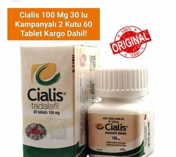 Cialis 100 mg 2 Kutu 60 Tablet ürün görseli