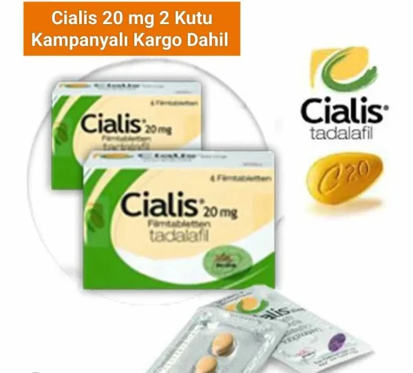Cialis 20 mg 4’lü Tablet 2 Kutu ürün görseli