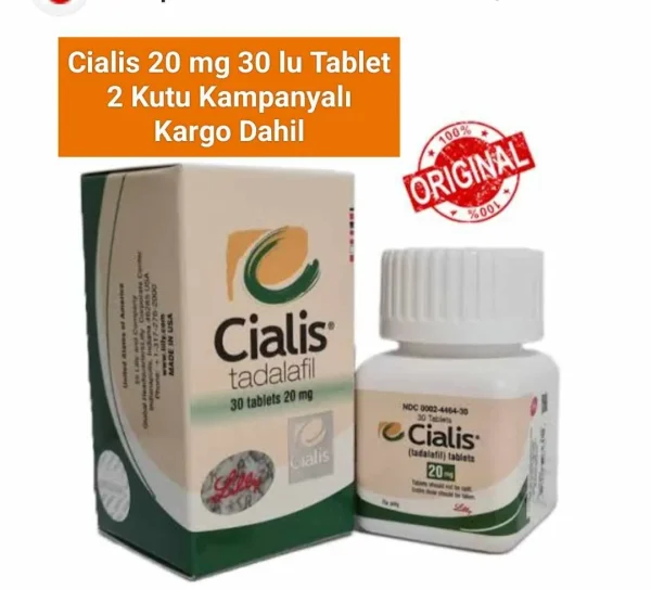 Cialis 20 mg 30 Tablet 2 Kutu ürün görseli
