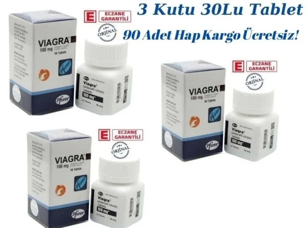 Viagra 100 mg 30 Tablet 3 Kutu ürün görseli