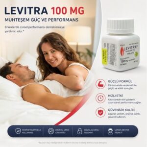 Levitra 100 mg 30 Tablet ürün bilgilendirme görseli